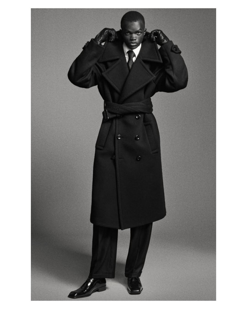 Saint Laurent lookbook for Winter 2024