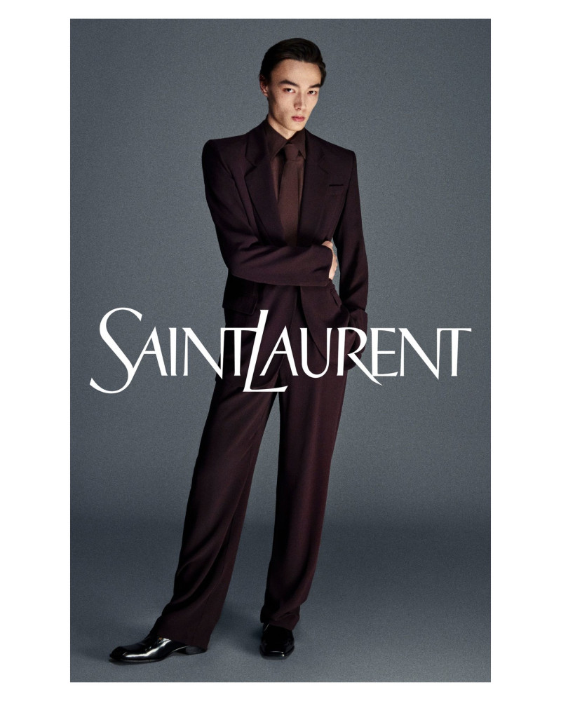 Saint Laurent lookbook for Winter 2024