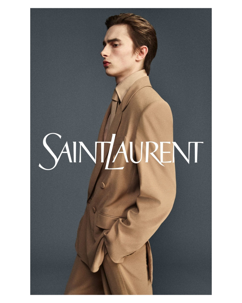 Saint Laurent lookbook for Winter 2024