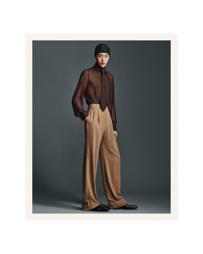 Saint Laurent lookbook for Winter 2024