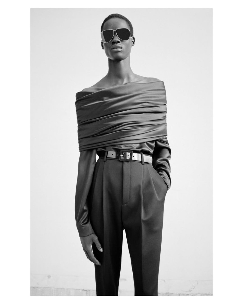 Saint Laurent lookbook for Summer 2024