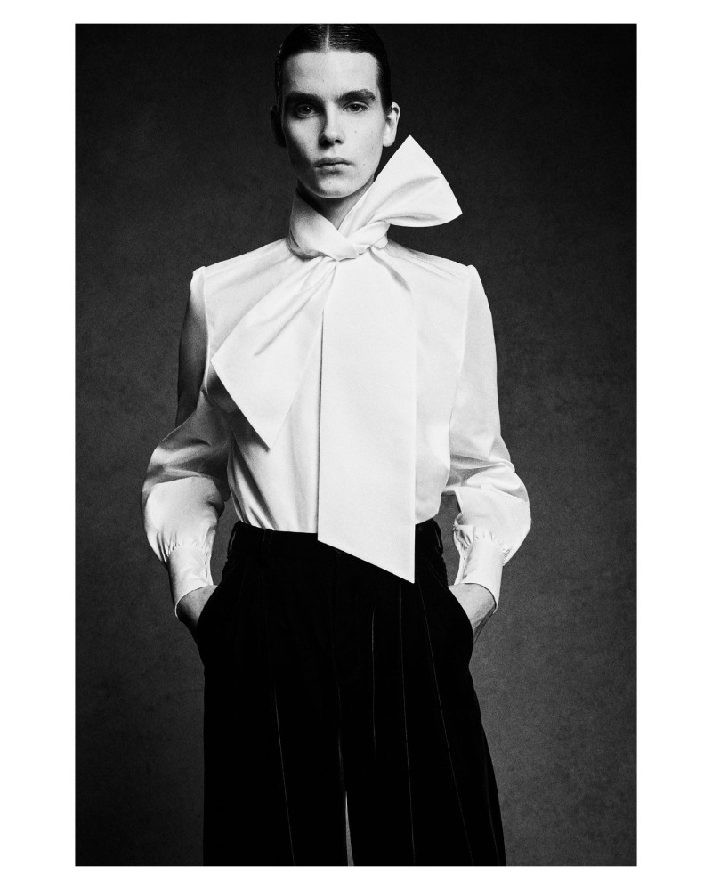 Saint Laurent lookbook for Winter 2023