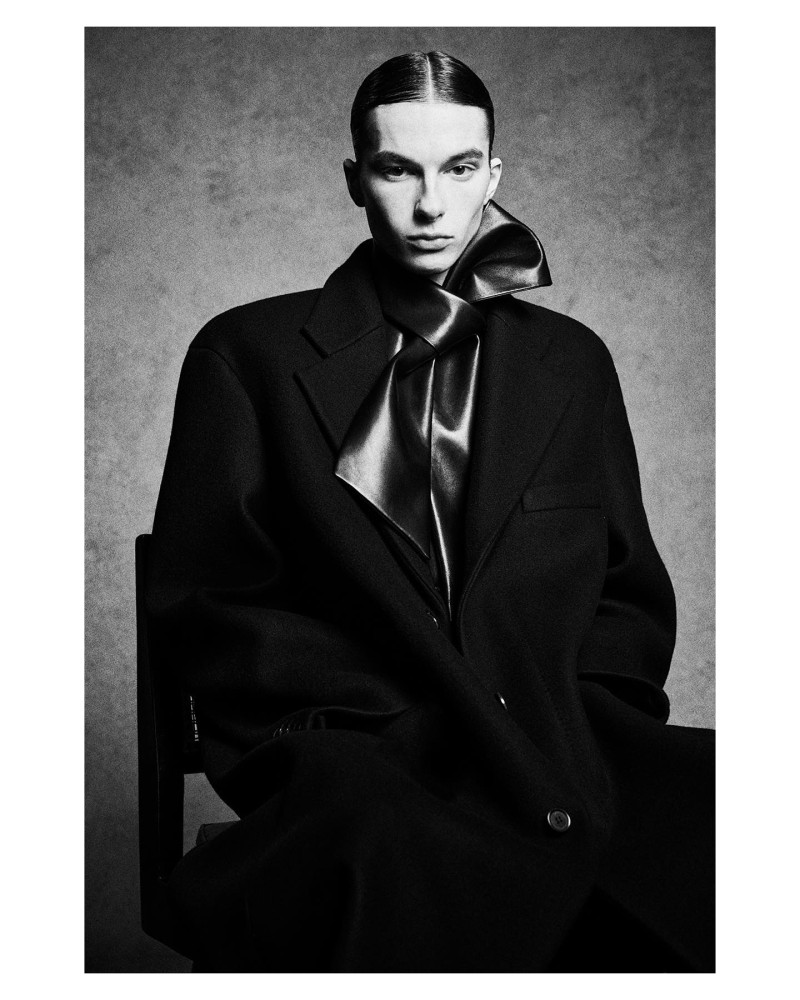 Saint Laurent lookbook for Winter 2023
