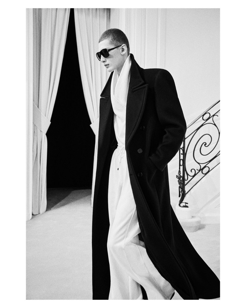 Saint Laurent lookbook for Winter 2023