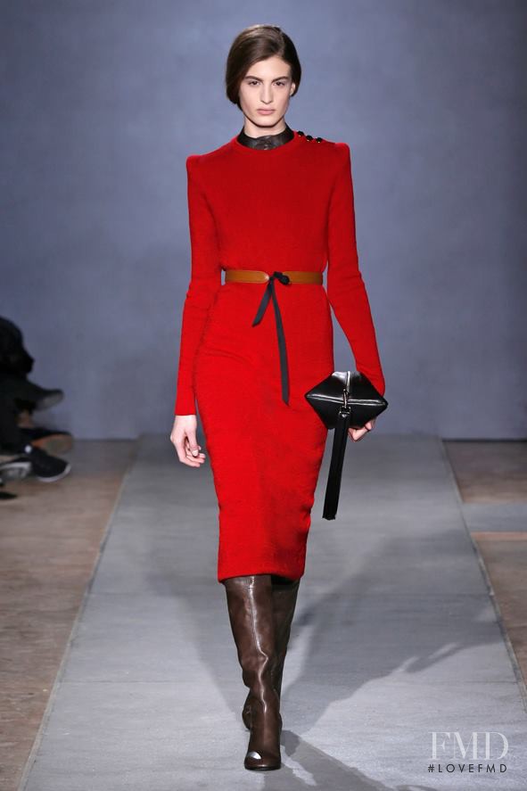 Elodia Prieto featured in  the Maison Martin Margiela Défilé fashion show for Autumn/Winter 2014