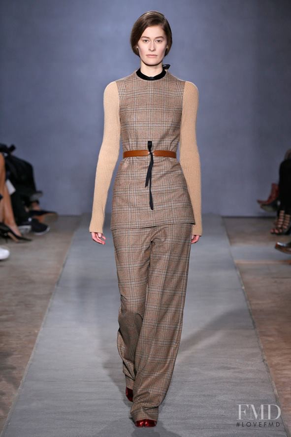 Caroline Farneman featured in  the Maison Martin Margiela Défilé fashion show for Autumn/Winter 2014