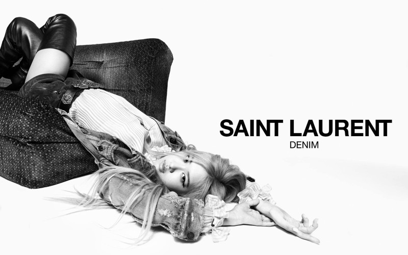 Saint Laurent Denim advertisement for Winter 2020