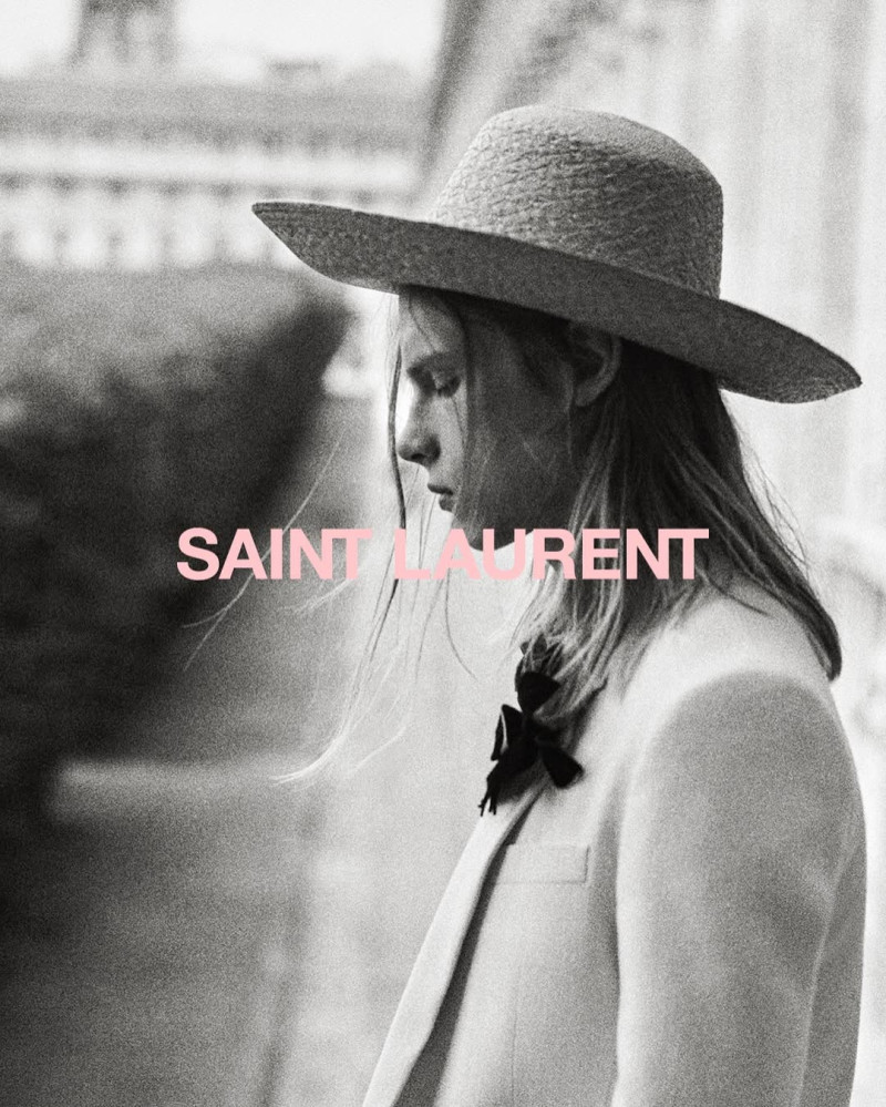 Saint Laurent advertisement for Spring/Summer 2021