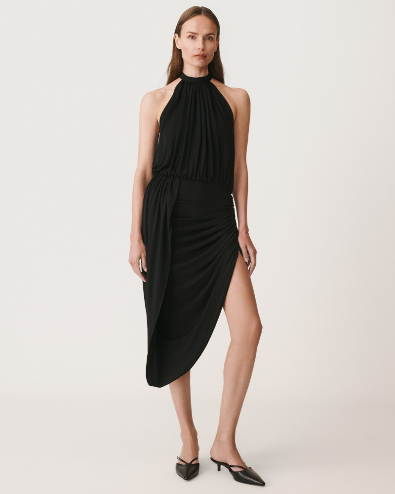 Natasha Poly featured in  the Zara Zara 50th Anniversary 50 Years 50 Icons lookbook for Summer 2025