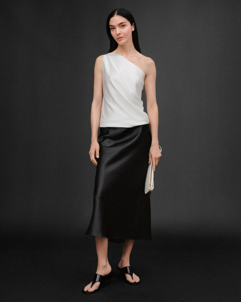 Mariacarla Boscono featured in  the Zara Zara 50th Anniversary 50 Years 50 Icons lookbook for Summer 2025