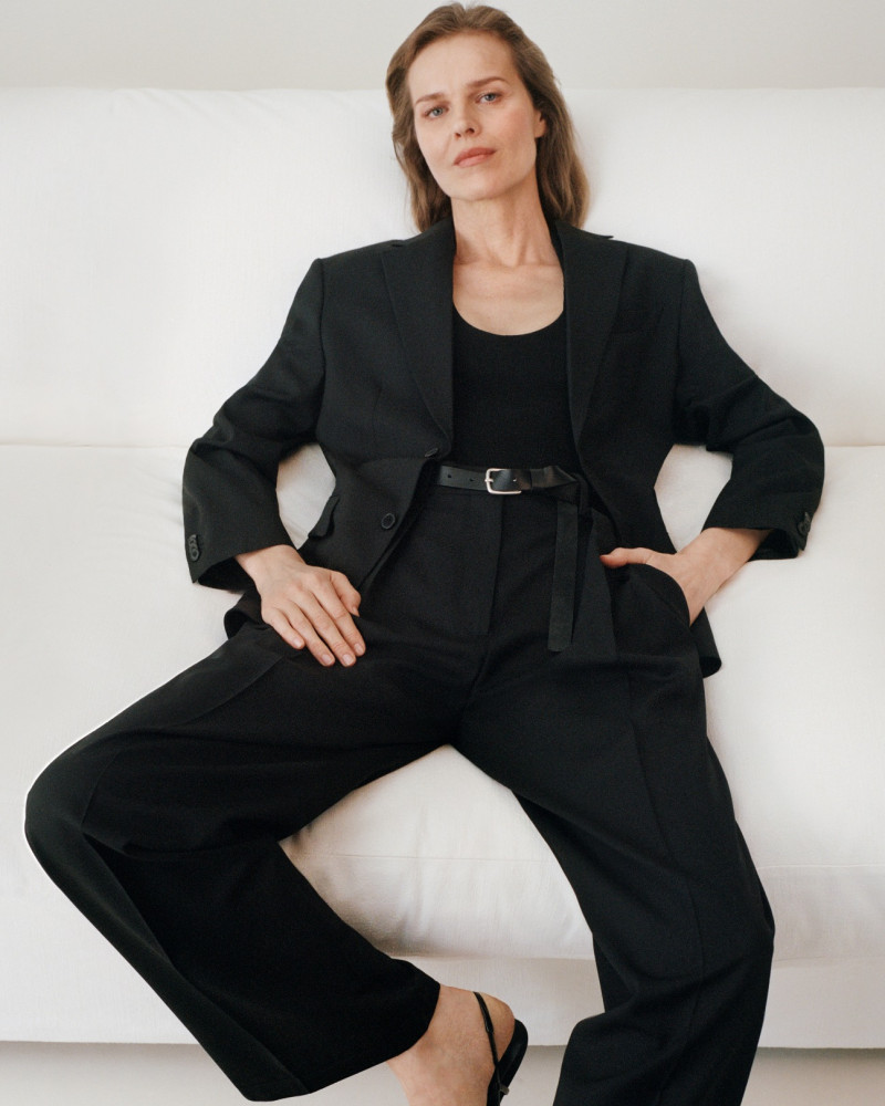 Eva Herzigova featured in  the Zara Zara 50th Anniversary 50 Years 50 Icons lookbook for Summer 2025