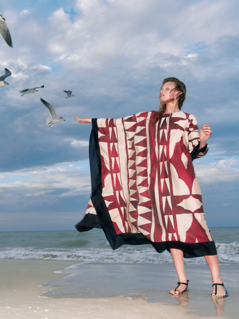 Alex Consani featured in  the H&M Summer 2025 advertisement for Summer 2025