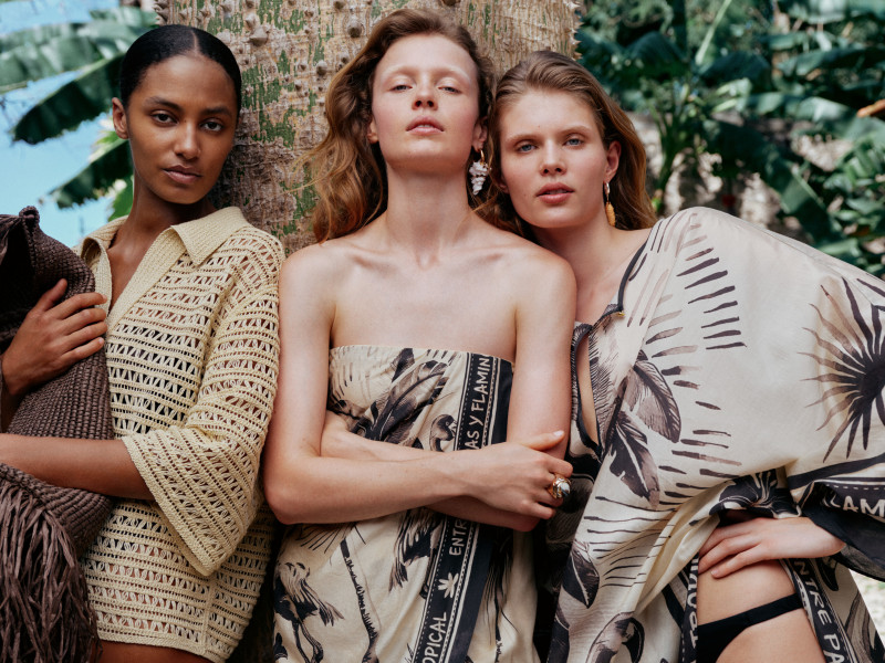 Ida Heiner featured in  the H&M Summer 2025 advertisement for Summer 2025