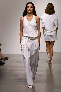 Calvin Klein 205W39NYC fashion show for Spring/Summer 2002