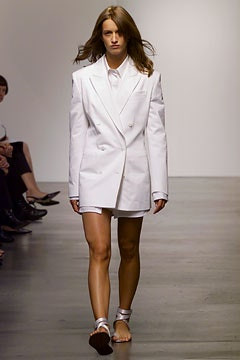 Calvin Klein 205W39NYC fashion show for Spring/Summer 2002
