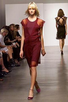 Calvin Klein 205W39NYC fashion show for Spring/Summer 2002