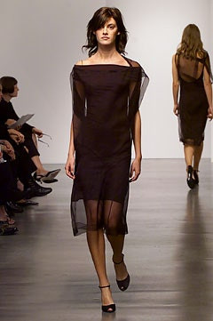 Calvin Klein 205W39NYC fashion show for Spring/Summer 2002