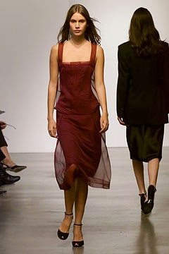 Calvin Klein 205W39NYC fashion show for Spring/Summer 2002