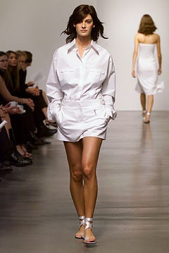 Calvin Klein 205W39NYC fashion show for Spring/Summer 2002