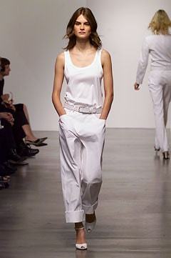 Calvin Klein 205W39NYC fashion show for Spring/Summer 2002