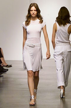 Calvin Klein 205W39NYC fashion show for Spring/Summer 2002