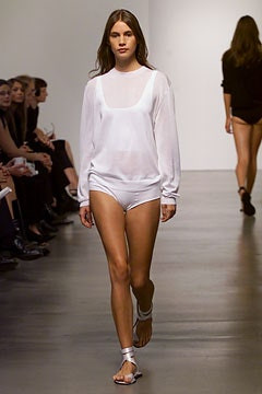 Calvin Klein 205W39NYC fashion show for Spring/Summer 2002