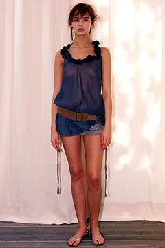 Cerruti fashion show for Spring/Summer 2002