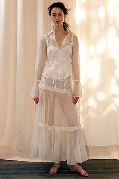 Cerruti fashion show for Spring/Summer 2002