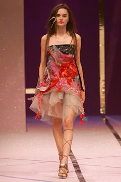 Christian Lacroix fashion show for Spring/Summer 2002