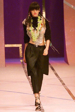 Christian Lacroix fashion show for Spring/Summer 2002