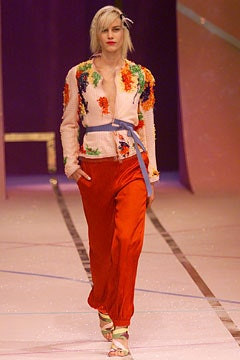 Christian Lacroix fashion show for Spring/Summer 2002