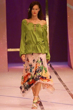 Christian Lacroix fashion show for Spring/Summer 2002