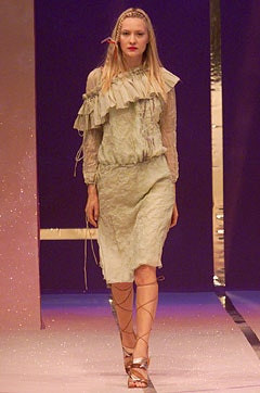 Christian Lacroix fashion show for Spring/Summer 2002
