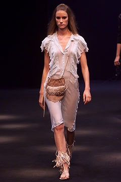 Clements Ribeiro fashion show for Spring/Summer 2002