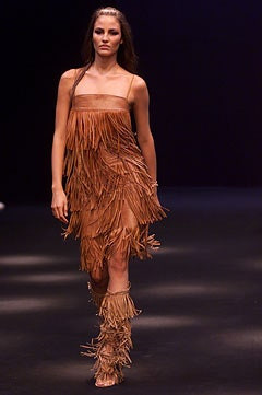 Clements Ribeiro fashion show for Spring/Summer 2002