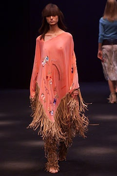 Clements Ribeiro fashion show for Spring/Summer 2002