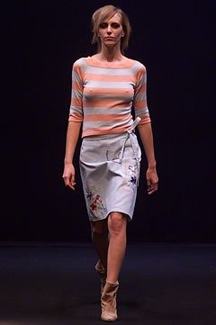 Clements Ribeiro fashion show for Spring/Summer 2002