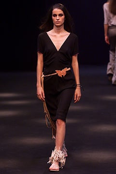 Clements Ribeiro fashion show for Spring/Summer 2002