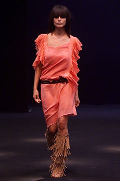 Clements Ribeiro fashion show for Spring/Summer 2002