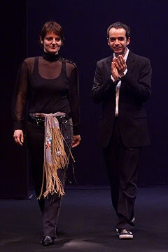Clements Ribeiro fashion show for Spring/Summer 2002