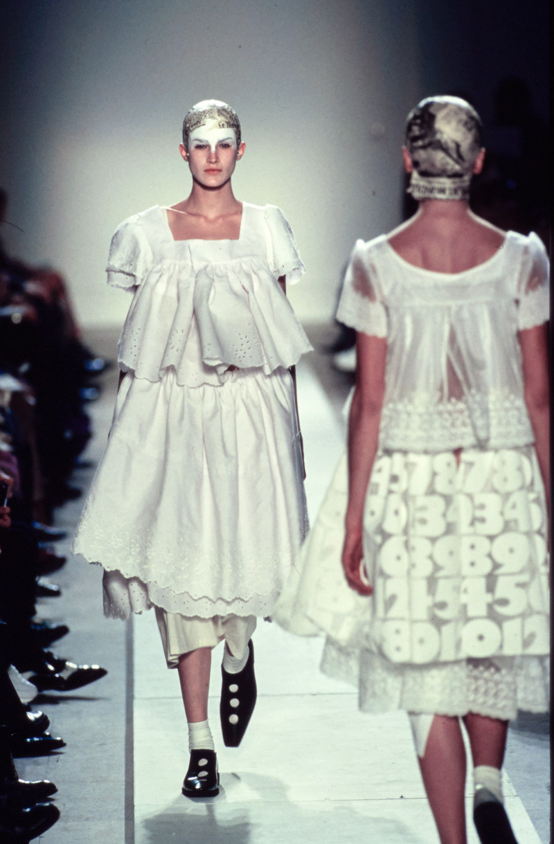 Comme Des Garcons fashion show for Spring/Summer 2002