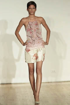 Cynthia Rowley fashion show for Spring/Summer 2002