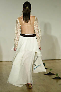 Cynthia Rowley fashion show for Spring/Summer 2002