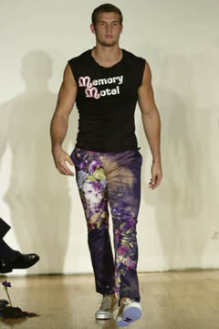 Cynthia Rowley fashion show for Spring/Summer 2002