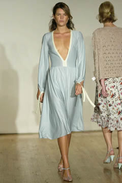 Cynthia Rowley fashion show for Spring/Summer 2002