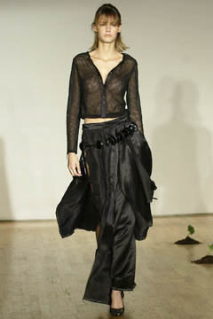 Cynthia Rowley fashion show for Spring/Summer 2002