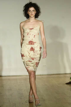 Cynthia Rowley fashion show for Spring/Summer 2002