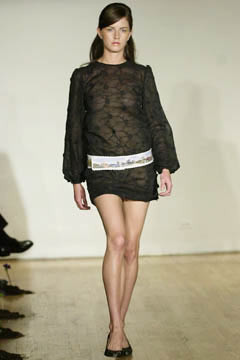 Cynthia Rowley fashion show for Spring/Summer 2002