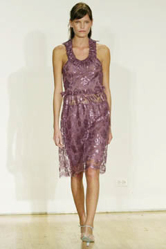 Cynthia Rowley fashion show for Spring/Summer 2002