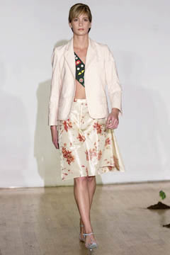 Cynthia Rowley fashion show for Spring/Summer 2002
